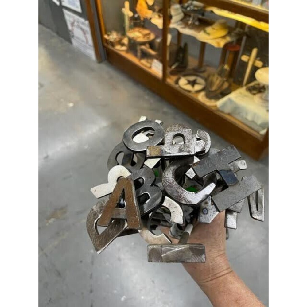 1.5" Alphabet Branding Irons - ALL 26 Letters A-Z - Western Brands